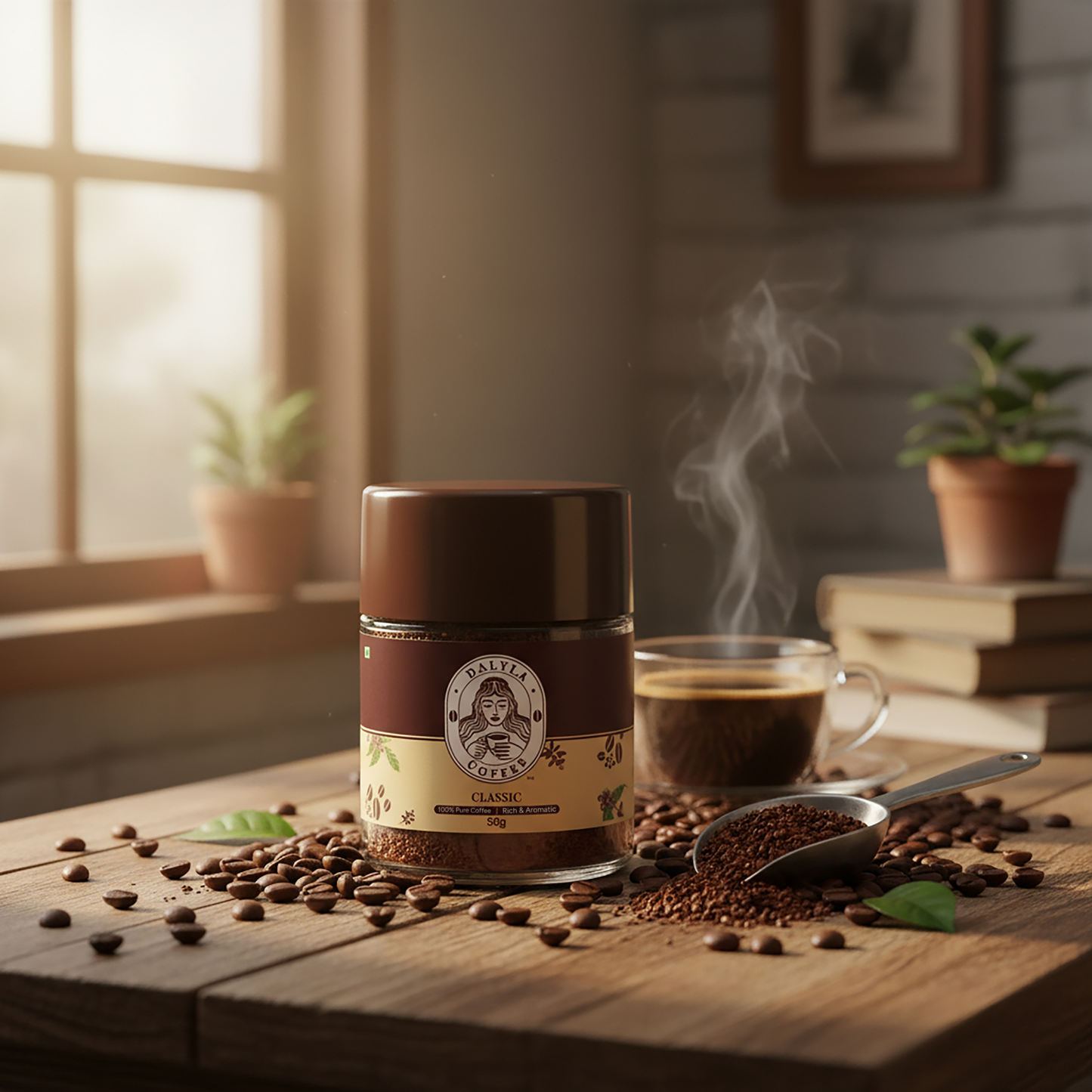 Dalyla Classic Instant Coffee (50 gm)