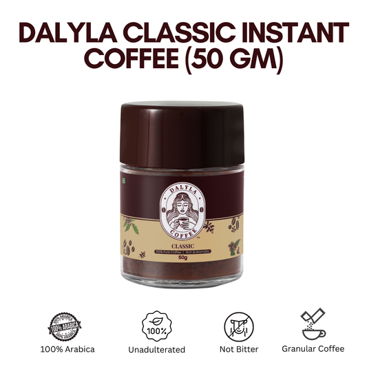 Dalyla Classic Instant Coffee (50 gm)