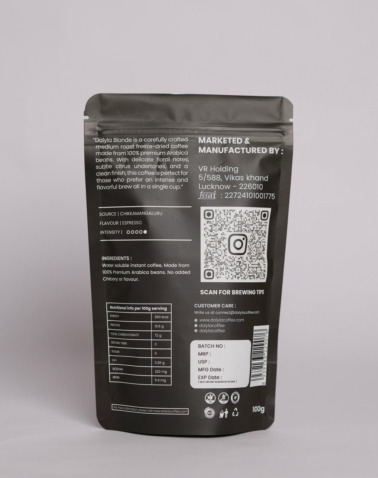 THE GOLDEN SIP - Dalyla Blonde - 100g