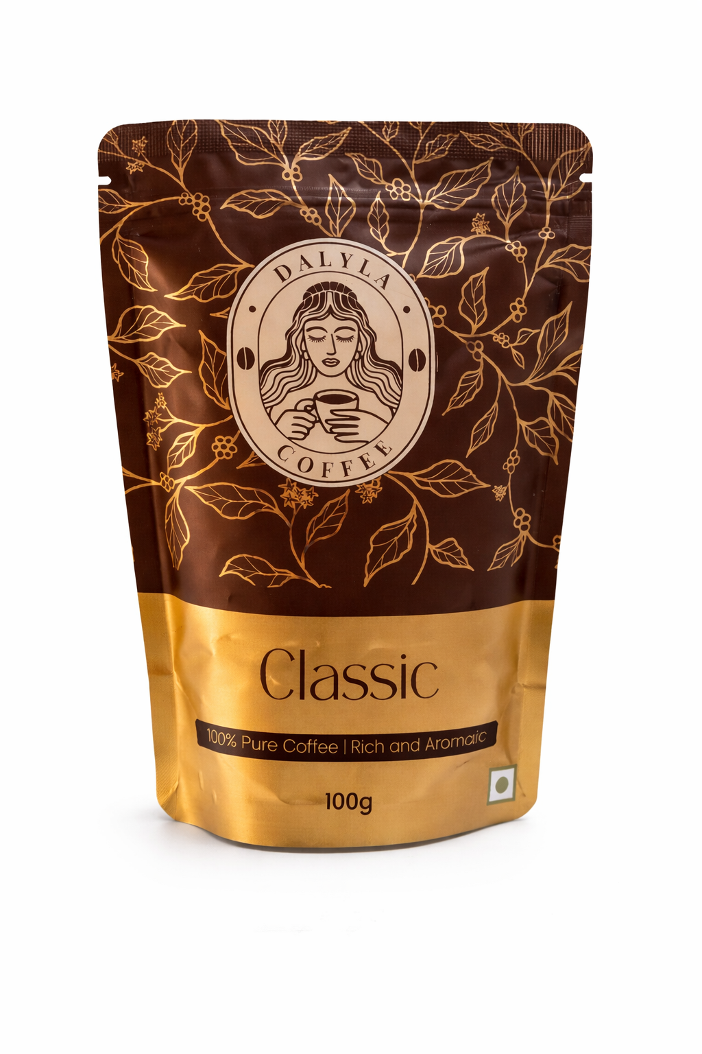 Dalyla Classic Instant Coffee (100 gm zipper)