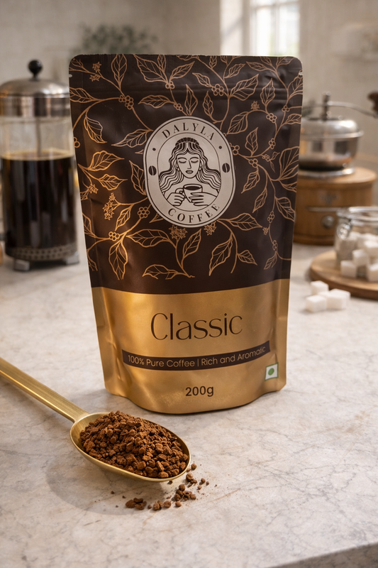 Dalyla Classic Instant Coffee (200 gm zipper)