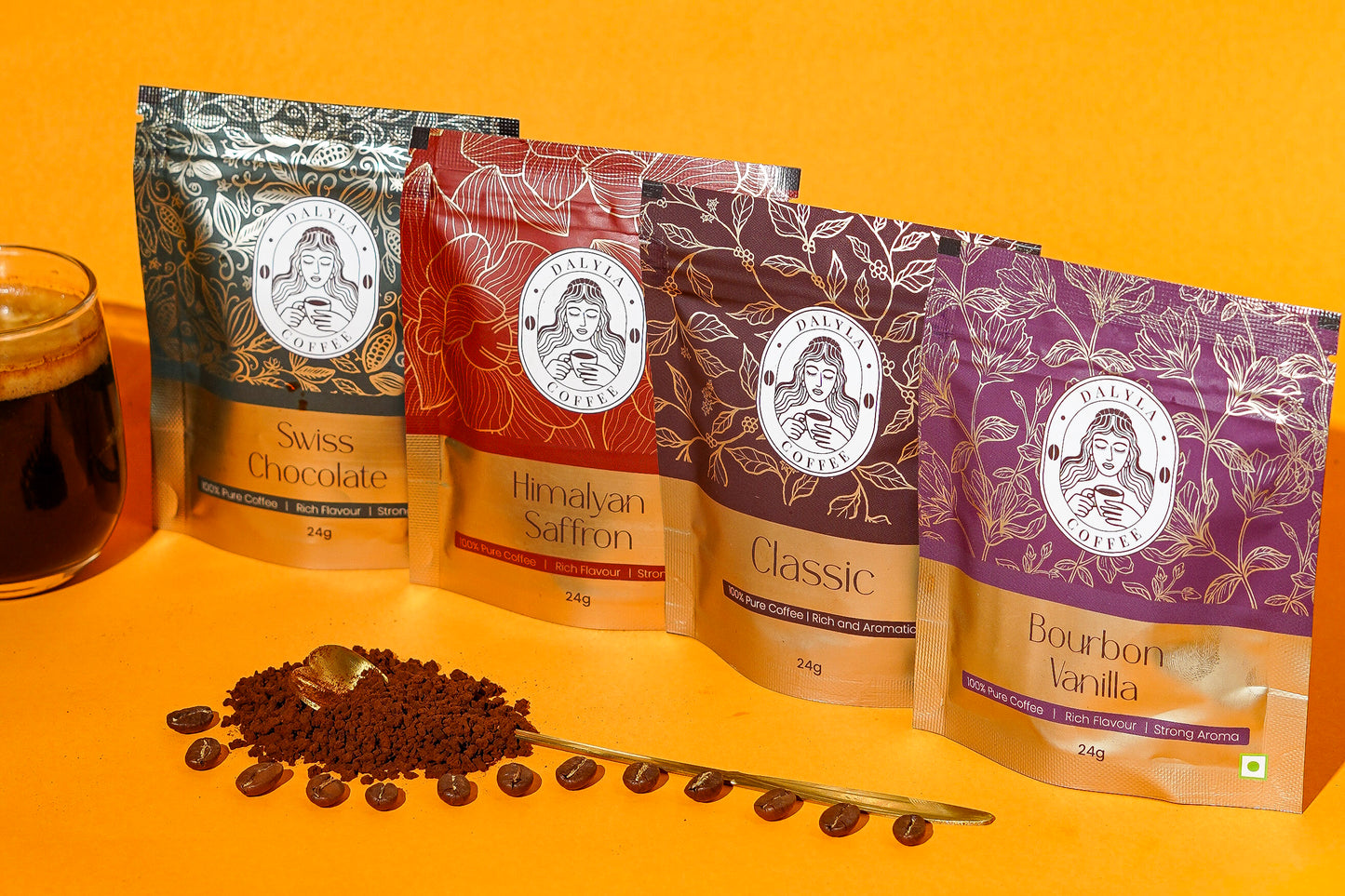 THE TASTING TRUNK - 96g Instant Coffee + Coffee Frother.