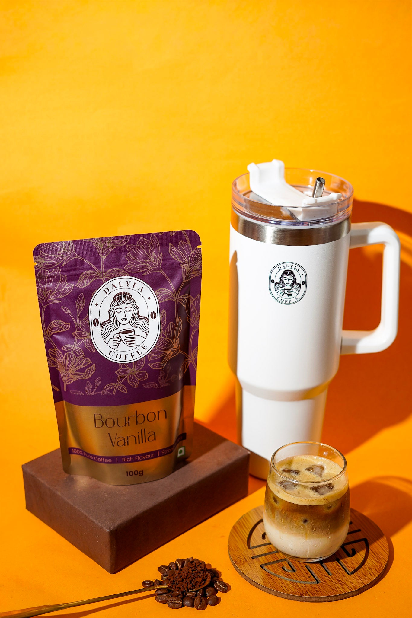 SIP IN STYLE - Bourbon Vanilla + Dalyla Stanley cup Combo