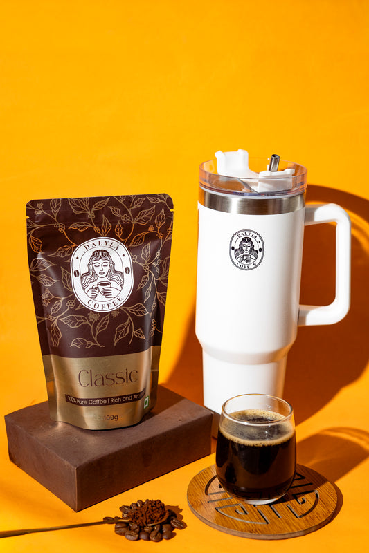 DALYLA BREW AND SIP - 100g Instant Coffee + Dalyla Stanley Cup COMBO