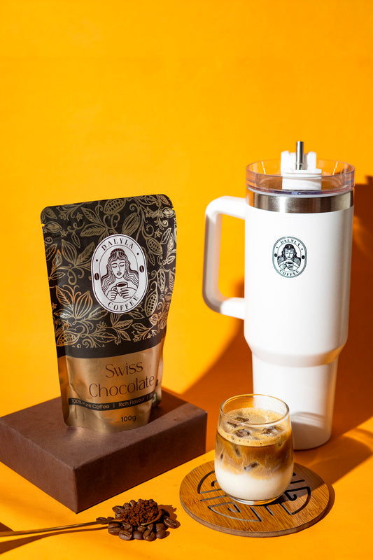 SIP IN STYLE - Swiss Chocolate + Dalyla Stanley Cup Tumbler