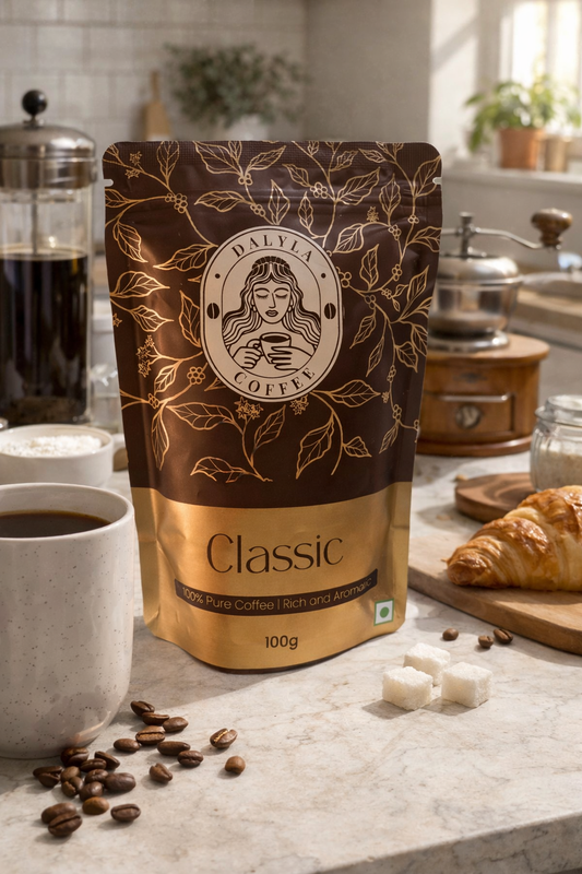 Dalyla Classic Instant Coffee (100 gm zipper)