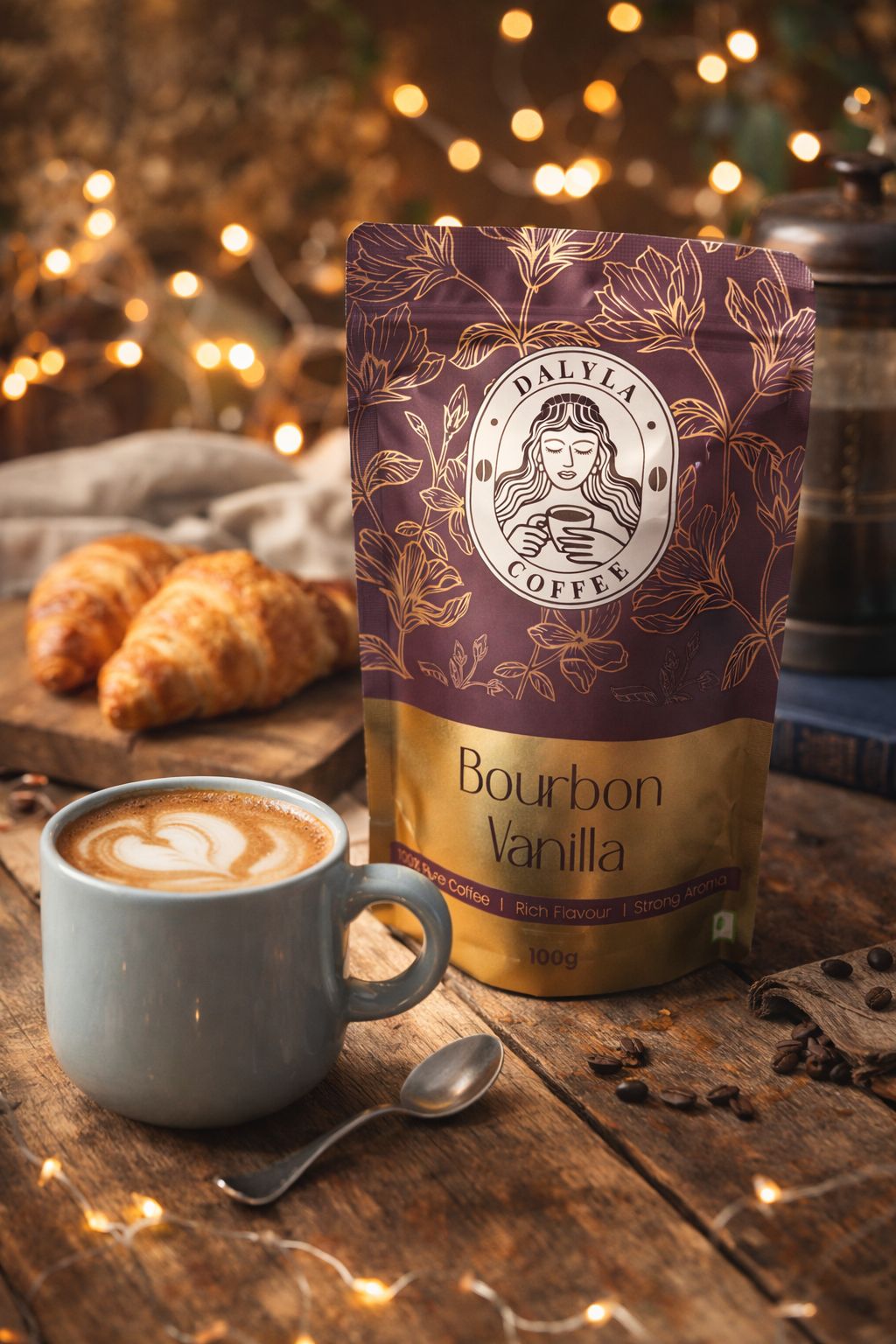 Bourbon Vanilla - 100g + Dalyla Stanley Cup Set